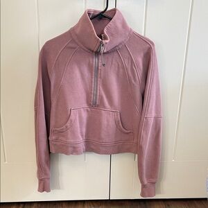 Lululemon Pink Half-Zip